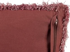 Almofada Decorativa Padrao Floral Em Veludo Preto E Rosa 45 X 45 Cm Morus