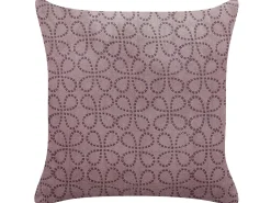 Almofada Decorativa Padrao Geometrico Em Veludo Rosa 45 X 45 Cm Larkspur