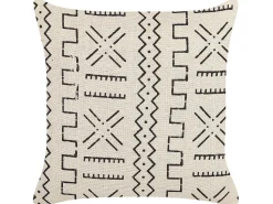 Almofada Decorativa Preta E Branca 45 X 45 Cm Myrica