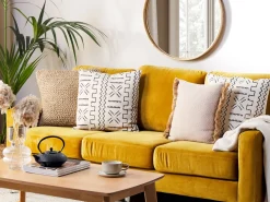 Almofada Decorativa Preta E Branca 45 X 45 Cm Myrica