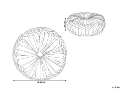 Almofada Decorativa Rosa 40 Cm Udala