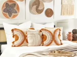 Almofada Decorativa Tufada Em Algodao Multicolor 45 X 45 Cm Lablab