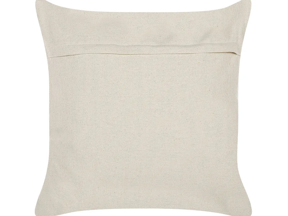 Almofada Decorativa Tufada Em Algodao Multicolor 45 X 45 Cm Brevifolia