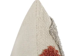 Almofada Decorativa Tufada Em Algodao Multicolor 45 X 45 Cm Brevifolia