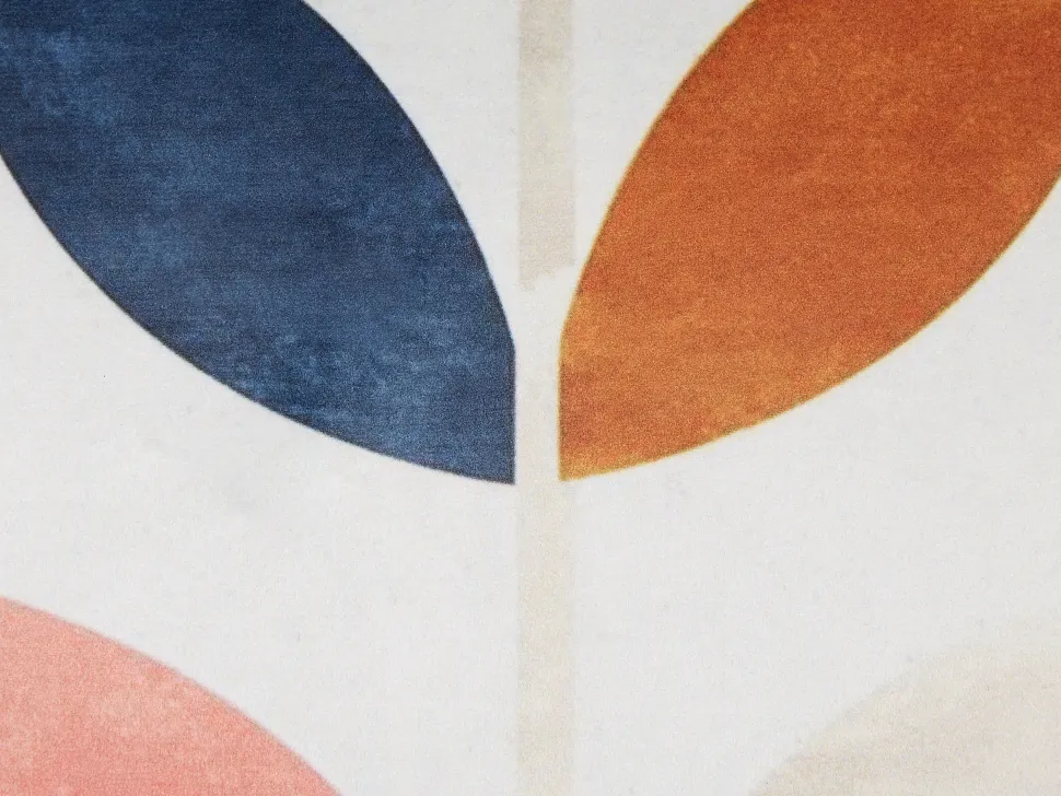 Almofada Em Veludo Branco Com Padrao De Folha 45 X 45 Cm Quinoa