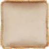 Almofada Em Veludo Creme 40 X 40 Cm Pothos