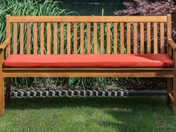 Almofada Para Banco De Jardim 152 X 54 X 5 Cm Terracota Vivara