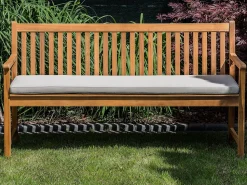 Almofada Para Banco De Jardim Taupe 152 X 54 X 5 Cm Vivara