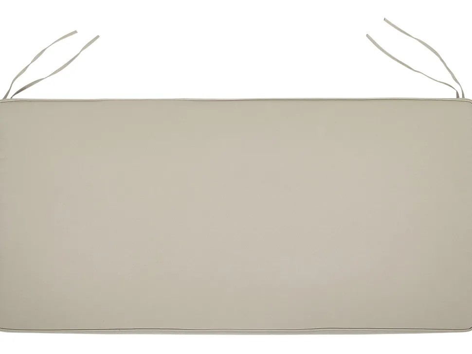 Almofada Para Banco De Jardim Taupe 152 X 54 X 5 Cm Vivara