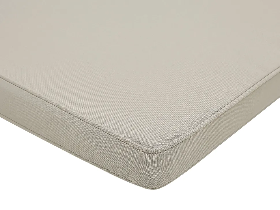 Almofada Para Banco De Jardim Taupe 152 X 54 X 5 Cm Vivara