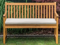 Almofada Para Banco De Jardim Taupe 112 X 54 X 5 Cm Vivara