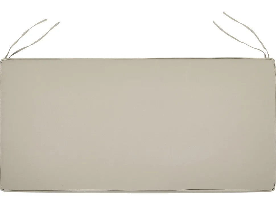 Almofada Para Banco De Jardim Taupe 112 X 54 X 5 Cm Vivara