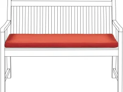 Almofada Para Banco De Jardim 112 X 54 X 5 Cm Terracota Vivara