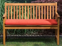 Almofada Para Banco De Jardim 112 X 54 X 5 Cm Terracota Vivara