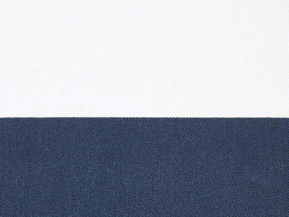 Almofada Para Banco De Jardim 112 X 54 X 5 Cm Azul E Branca Vivara