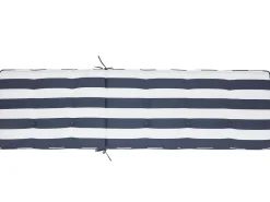 Almofada Para Espreguicadeira De Jardim Azul Marinho E Branco Cesana