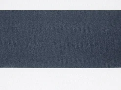 Almofada Para Espreguicadeira De Jardim Azul Marinho E Branco Cesana