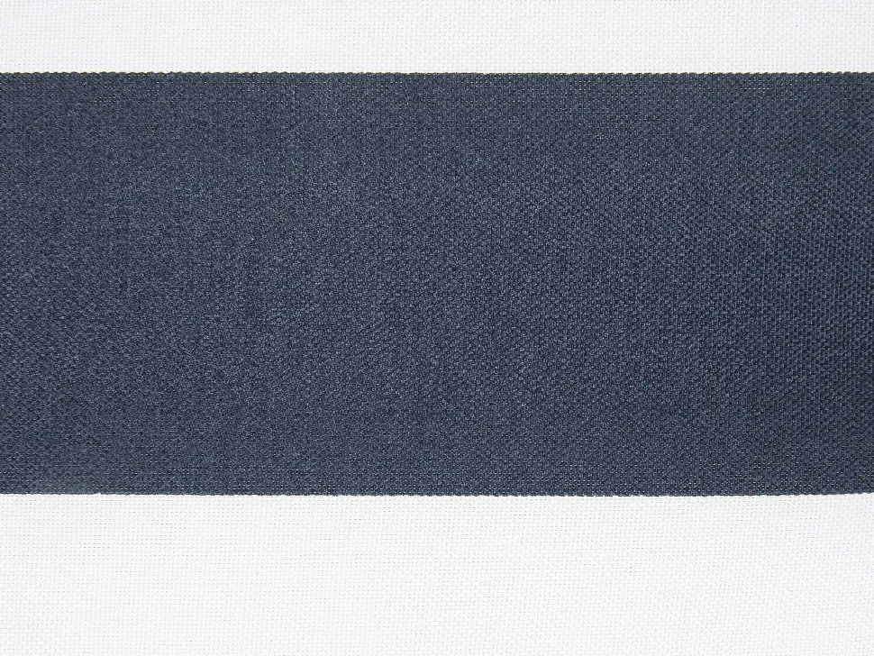 Almofada Para Espreguicadeira De Jardim Azul Marinho E Branco Cesana