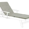 Almofada Para Espreguicadeira De Jardim 188 X 59 X 5Cm Taupe Toscana/Java