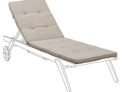 Almofada Para Espreguicadeira Em Creme Cesana