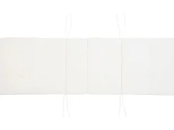 Almofada Para Espreguicadeira De Jardim 188 X 59 X 5Cm Branco Nata Toscana/Java