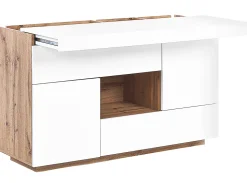 Aparador / Secretaria De Escritorio Branco Goran