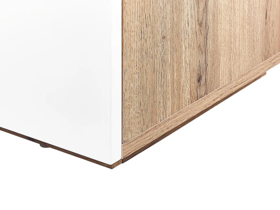 Aparador / Secretaria De Escritorio Branco Goran