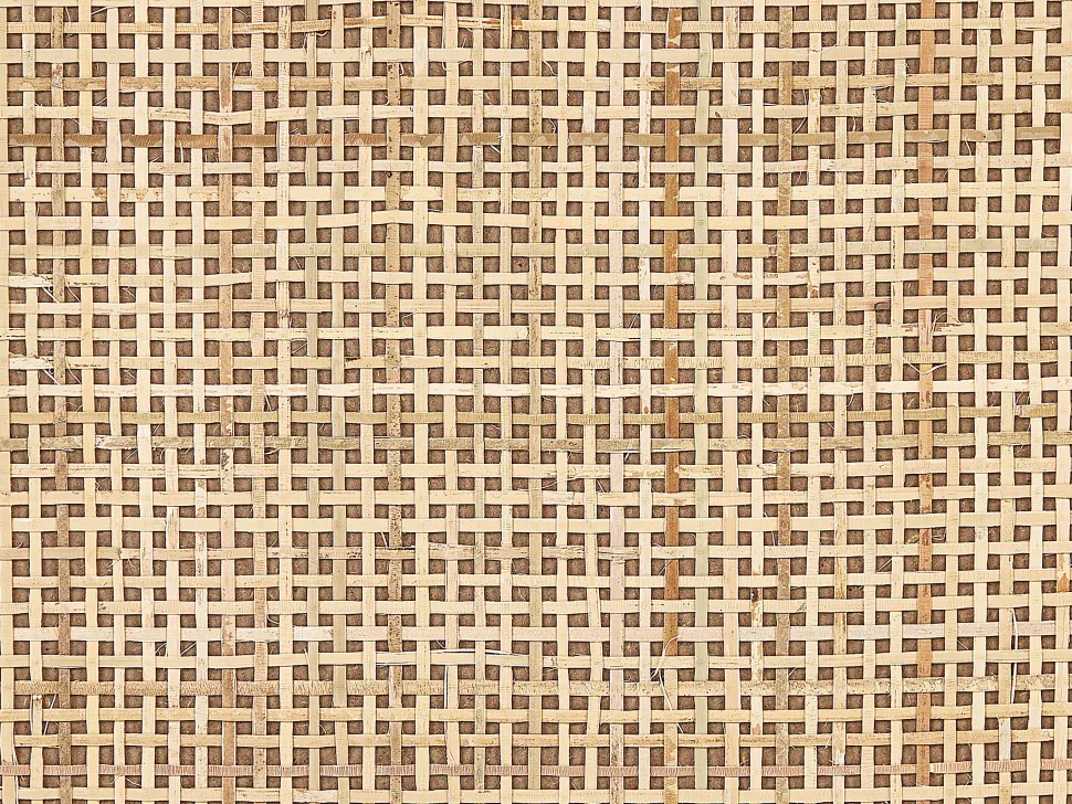 Aparador Com 1 Gaveta E 2 Portas Em Rattan Cor De Madeira Clara Potosi