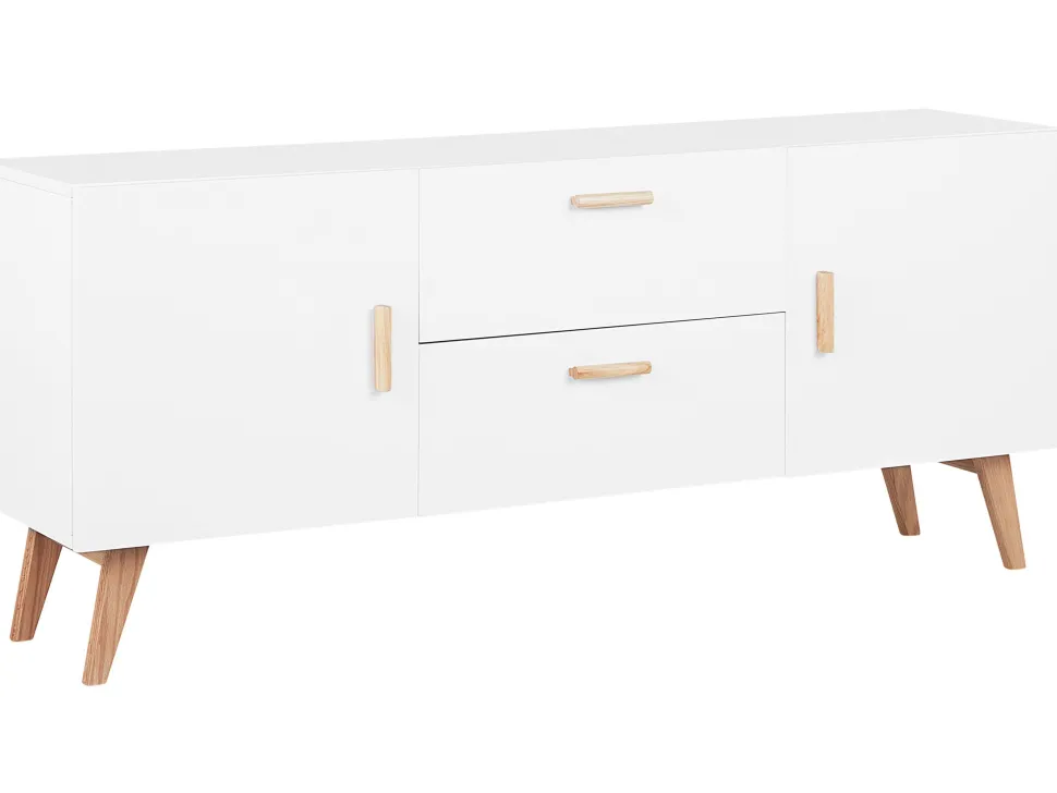 Aparador Com 2 Gavetas Branco Meet Ii