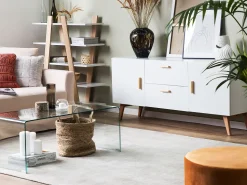 Aparador Com 2 Gavetas Branco Meet Ii