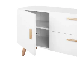 Aparador Com 2 Gavetas Branco Meet Ii