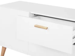 Aparador Com 2 Gavetas Branco Meet Ii