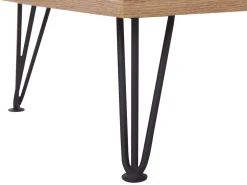 Aparador Com 3 Gavetas E 2 Portas Cor De Madeira Clara Kyle