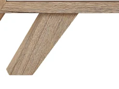 Aparador Com 3 Gavetas E 2 Porta Branco E Cor De Madeira Clara Forester