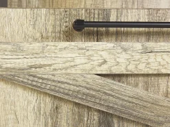 Aparador Com 2 Gavetas E 2 Portas Castanho Claro E Preto Salter