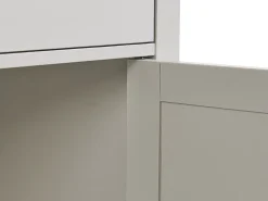 Aparador Com 2 Gavetas E 2 Portas Cinzento Clio