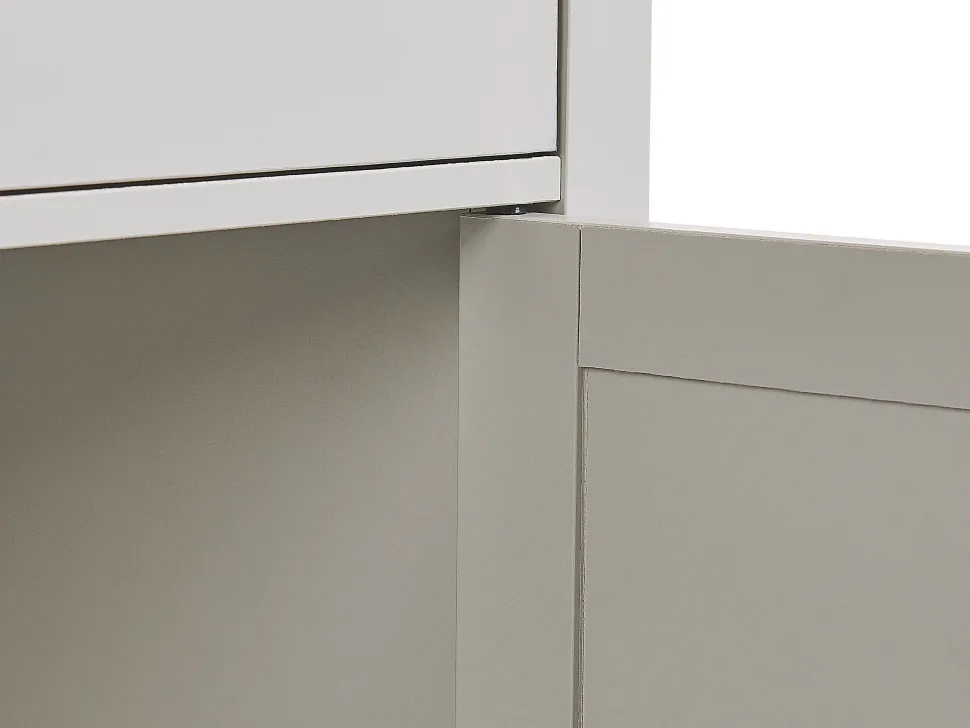 Aparador Com 2 Gavetas E 2 Portas Cinzento Clio