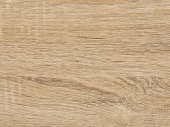 Aparador Com 2 Gavetas E 2 Creme E Cor De Madeira Clara Clio