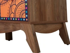 Aparador Com 3 Gavetas E 6 Portas Multicolor Kuma