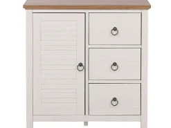 Aparador Com 3 Gavetas E 1 Porta Creme Kirkland