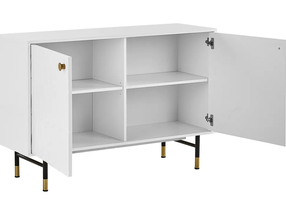 Aparador Com 2 Portas Branco Adante