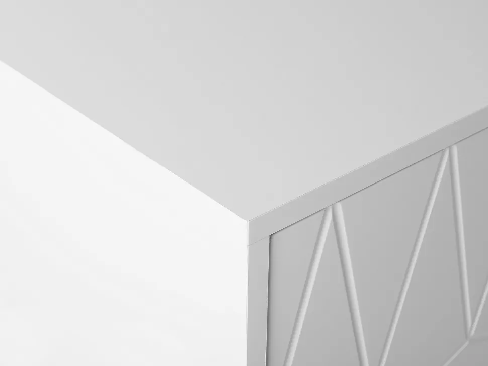 Aparador Com 2 Portas Branco Adante