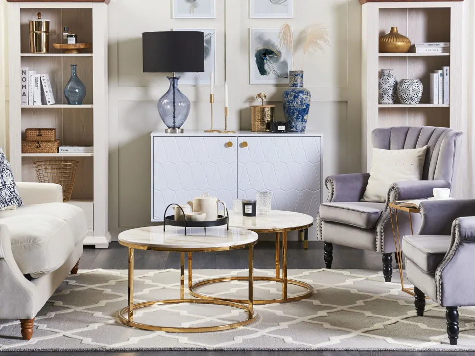 Aparador Com 2 Portas Branco Adante