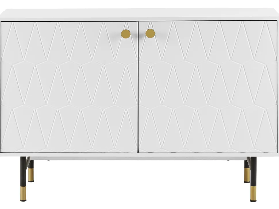 Aparador Com 2 Portas Branco Adante