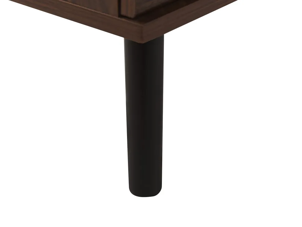 Aparador Com 2 Portas Castanho Escuro Perth