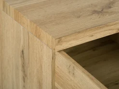 Aparador Com 2 Portas Castanho Claro Timber