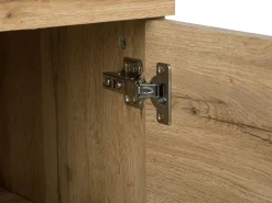 Aparador Com 2 Portas Castanho Claro Timber