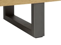 Aparador Com 2 Portas Castanho Claro Timber