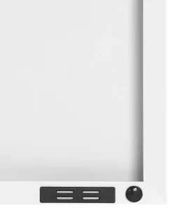 Aparador Com 2 Portas De Metal Branco Uria