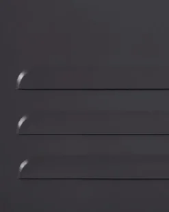 Aparador Com 2 Portas De Metal Preto Uria